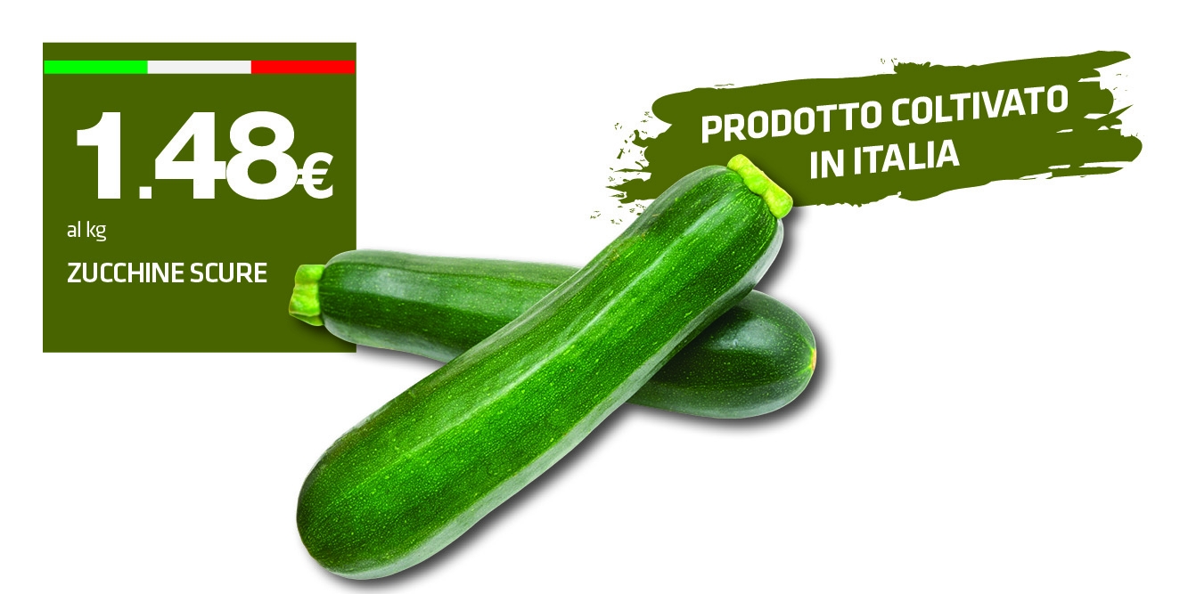 zucchine scure a 1,48â¬ al kg